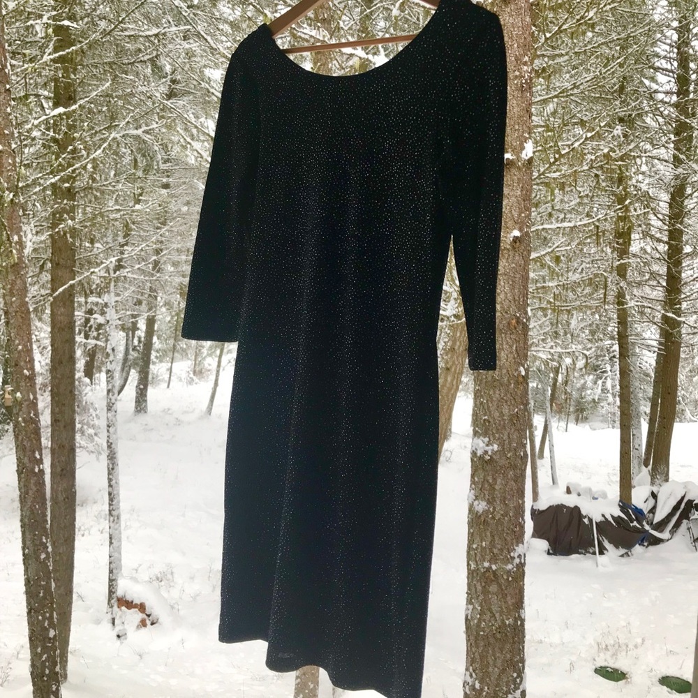"New" Black Dress that Sparkles in the light!!